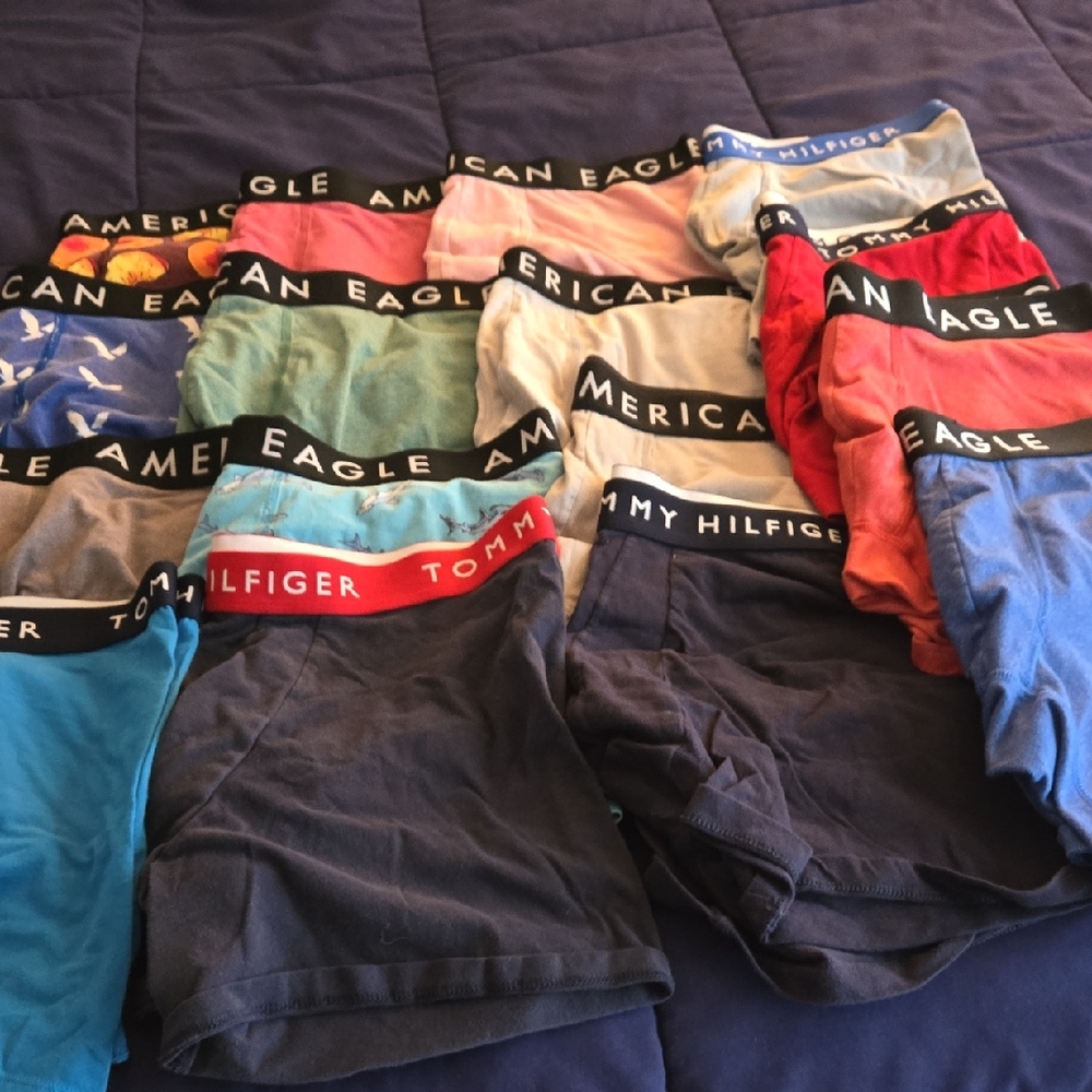 Assorted Men's Boxer Briefs - - Multicolor Pack